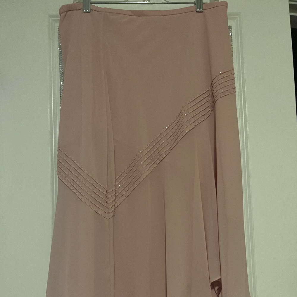 2 piece evening skirt set